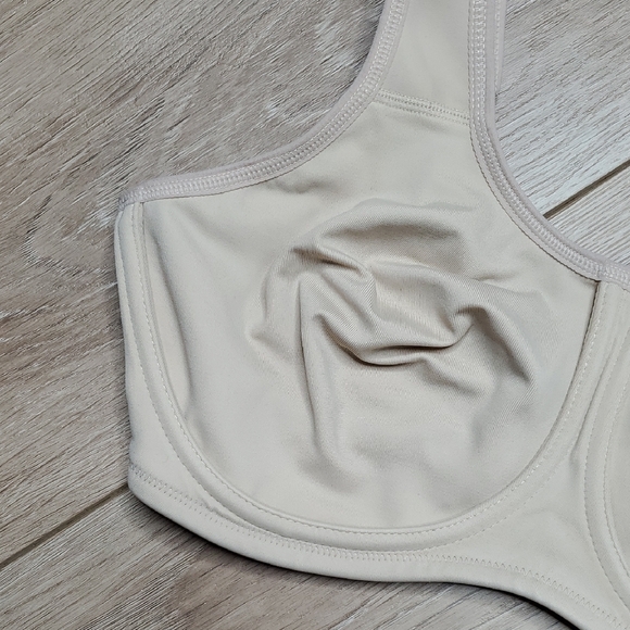 Wacoal Sport Simone Underwire Bra 855170 Natural Nude Womens Size 34DD - Picture 3 of 8